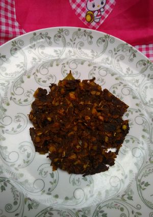 হলুদ ভাজি রেসিপির প্রধান ছবি