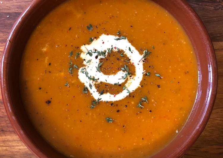 Easiest Way to Prepare Super Quick Homemade Pumpkin Soup