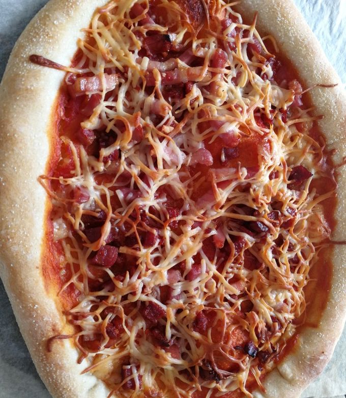 Foto principal de Pizza con masa madre,