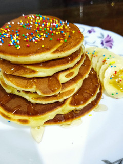 عکسی از دستور پنکیک موزی 🥞🍌