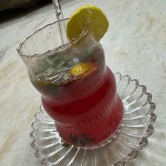 A picture of Rose mocktail (Welcome drink).