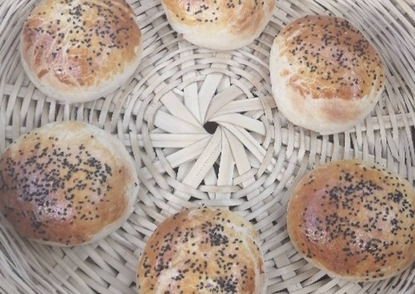 Pan bollo para hamburguesa