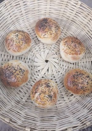 Una foto de Pan bollo para hamburguesa