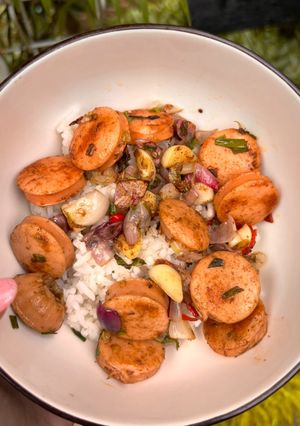 Foto resep Sosis Tumis Bawang & Terasi