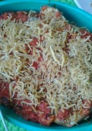 Foto resep Terong + Teri medan balado