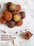 Trufas de batata & Rosa Mosqueta