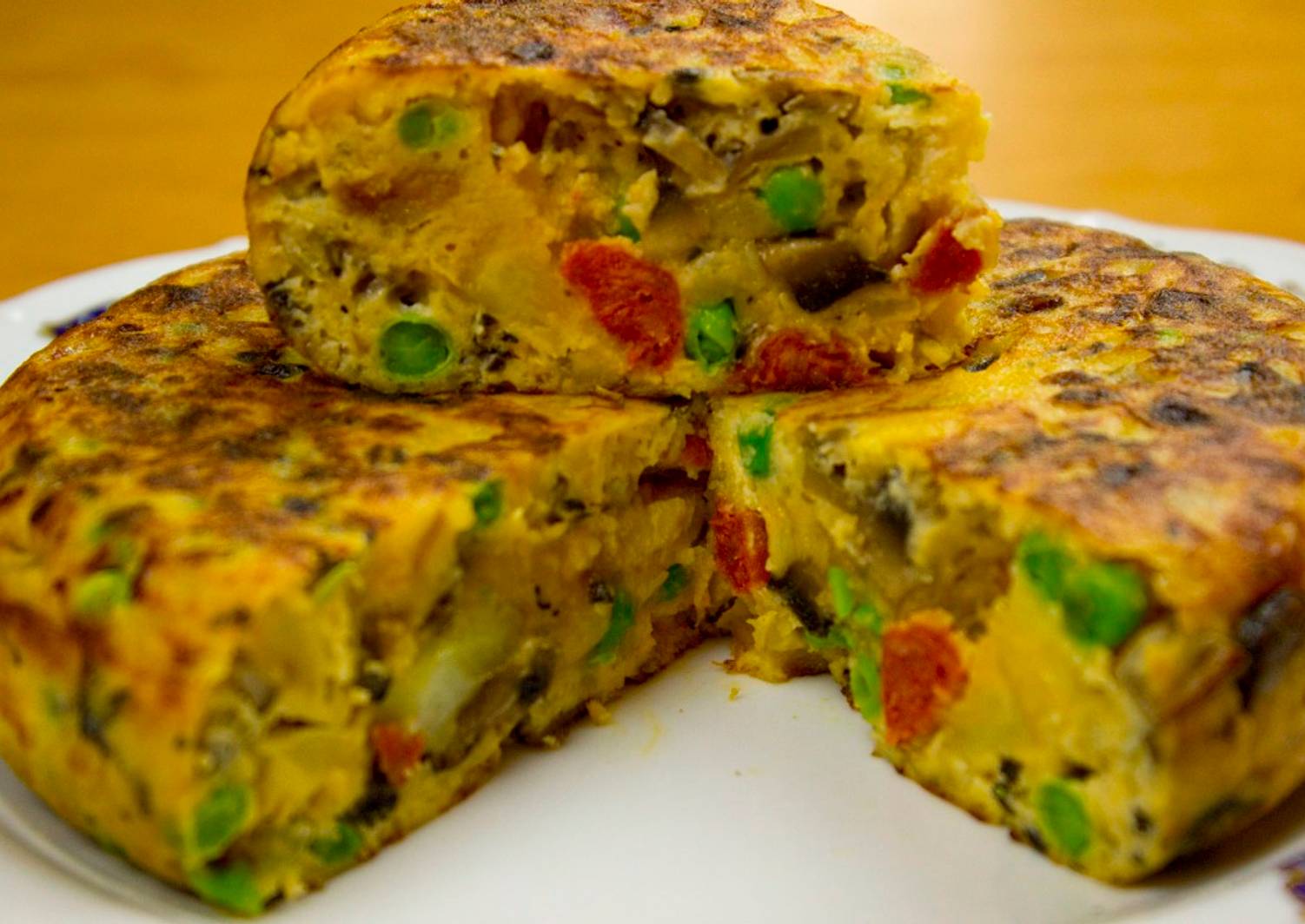 Tortilla paisana Receta de OlgaIspanka- Cookpad