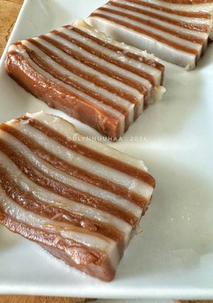 Foto resep Week 7 : Kue Lapis Beras dan Kanji!