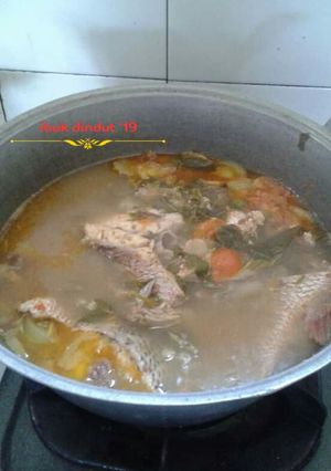 Foto resep Angeun Pindang Gunung (ikan kakap)