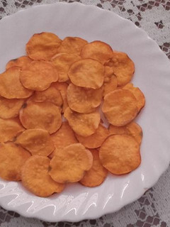 Una foto de Chips de batata (boniato)