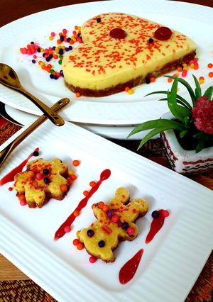 পাইনাপেল কার্ড কেক(pineapple curd cake recipe in bengali) রেসিপির প্রধান ছবি