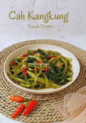 Foto resep Cah Kangkung Saus Tiram