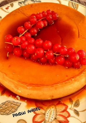 Una foto de Flan de speculoos