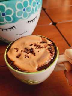 عکسی از دستور قهوه ترک با خامه کاملا وگان