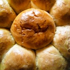 A picture of Coconut scones (using charcoal jiko).