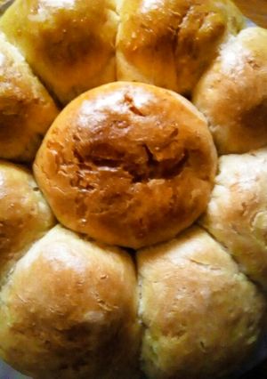 A picture of Coconut scones (using charcoal jiko).