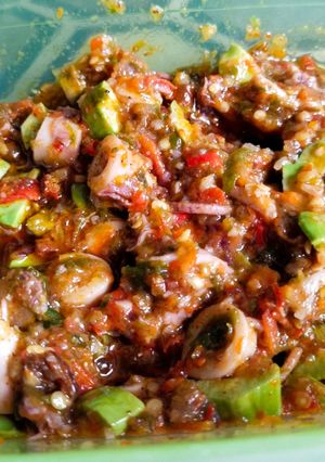 Foto resep Sambel Cumi Pete
