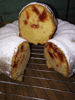 Una foto de Budín de membrillo