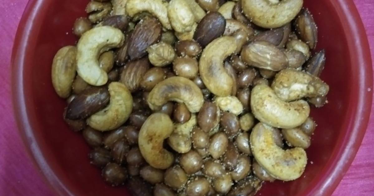 Masala dry fruits Recipe by Pradnya Khadpekar Cookpad