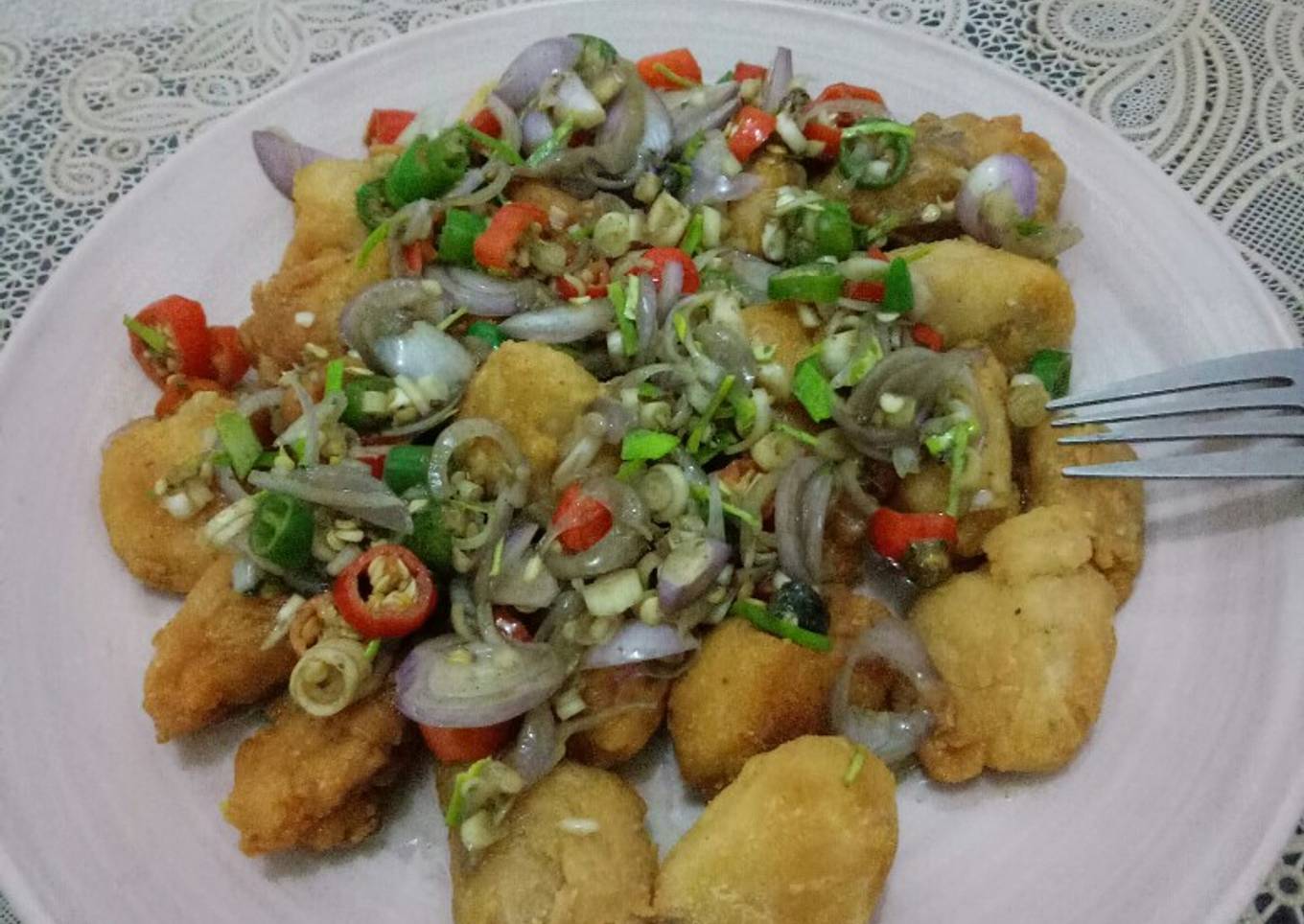 Sambal Matah Ayam Pop