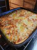 Budín de zapallo italiano y verduras