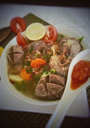 Foto resep Bakso sapi plus oxtail