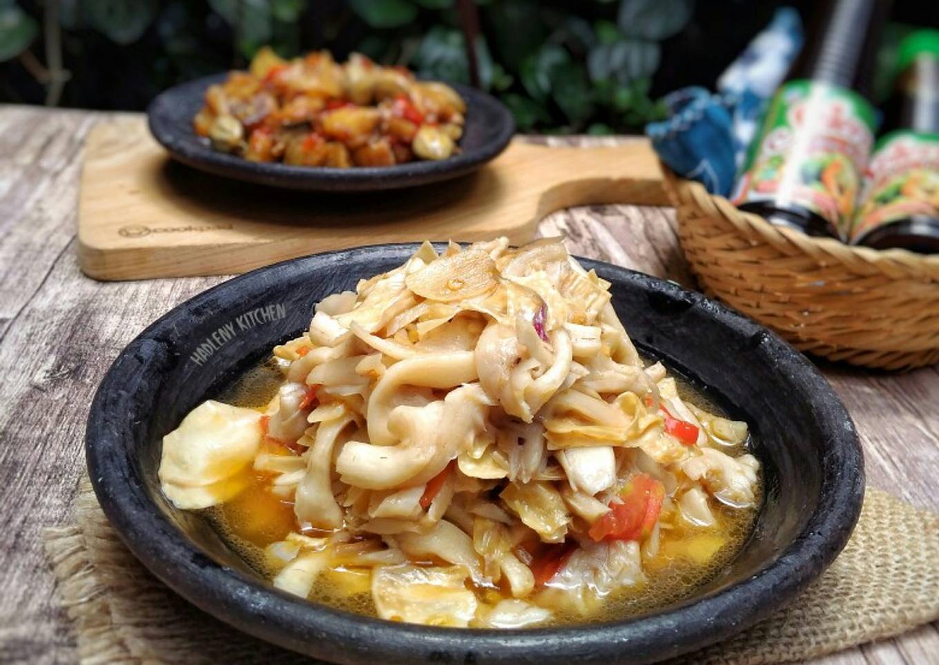 Tumis Jamur Tiram Kembang Tahu
