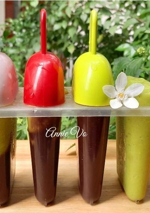 Hình của món Kem bơ socola.