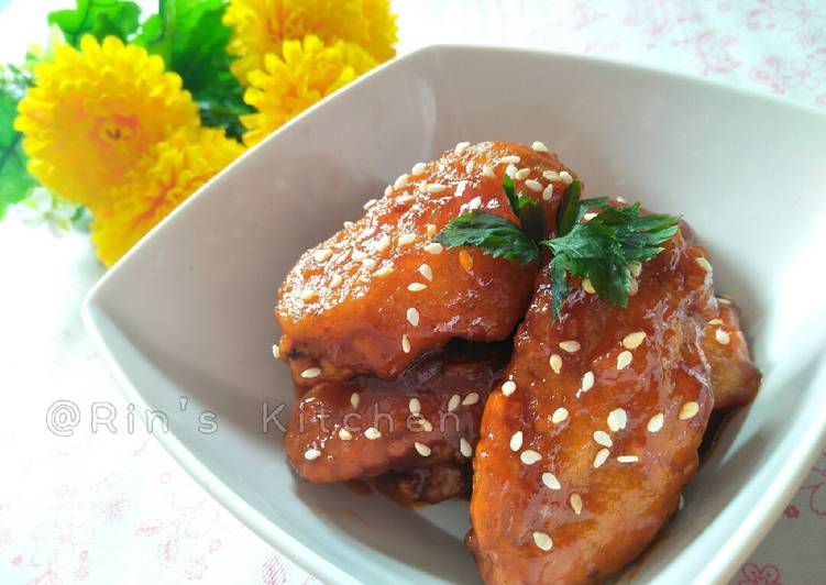 Recipe of Quick Chicken Fire Wings 🔥