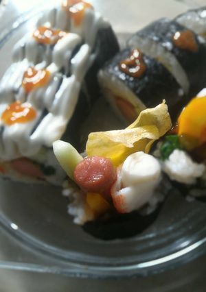 Foto resep Gimbab (nasi gulung nori) Kimbab