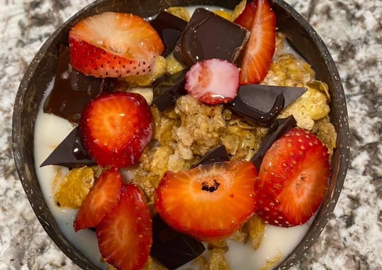 Step-by-Step Guide to Make Favorite Oat-cereal 🍓