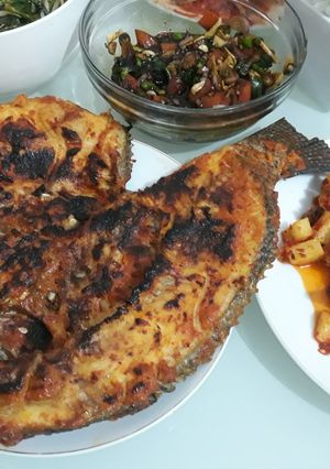 Foto resep Ikan nila bakar bumbu padang ala mimi Shidqya