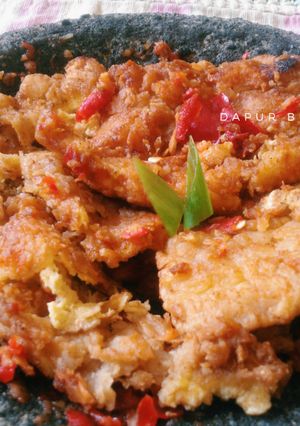 Foto resep Telur Geprek