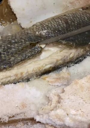 Foto de Robalo ao sal