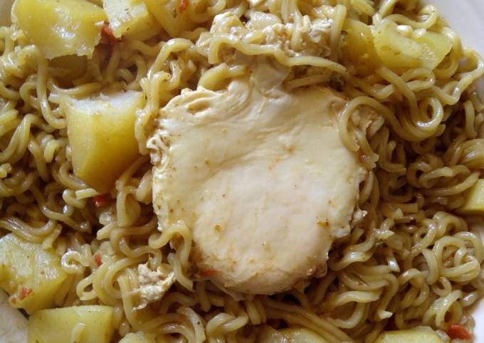 Simple Way to Prepare Perfect My noodles recipe