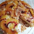 Torta invertida de Durazno🍑