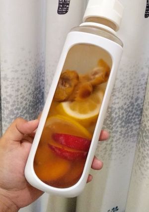 Foto resep Day 16 - infused water buah