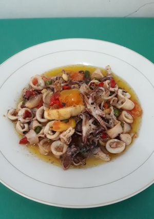 Foto resep Cumi oseng cabe rawit
