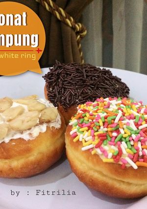 Foto resep Donat Kampung White Ring
