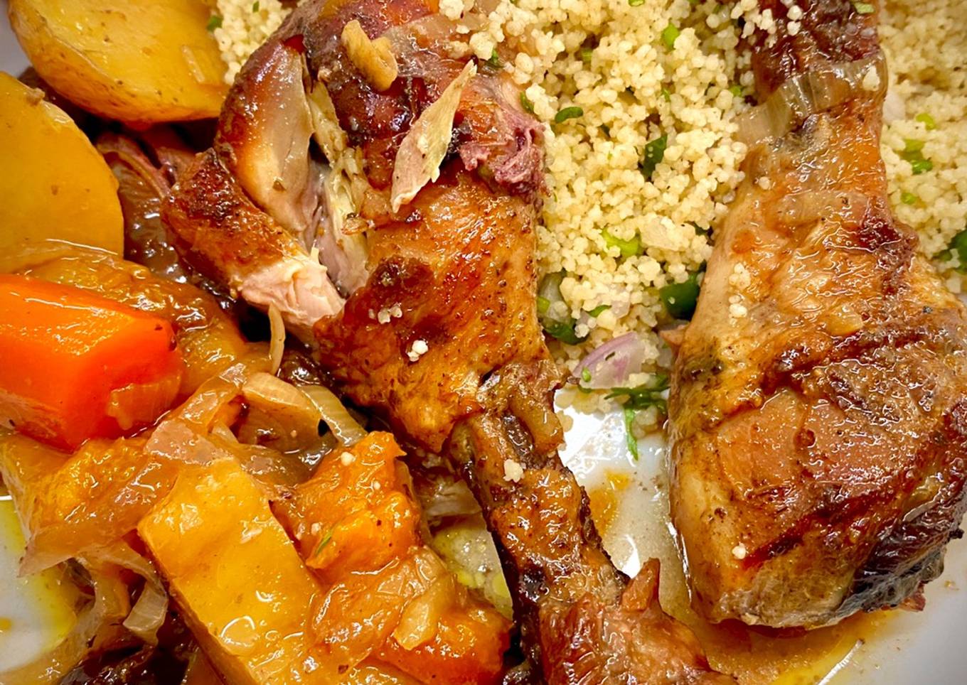 Tajín de pollo al horno