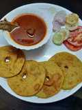 कोल्हापूरी मटण आणि वडे (Kolhapuri Mutton vade Recipe In Marathi)
