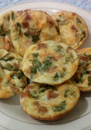 Foto resep Egg muffin (putih telur)