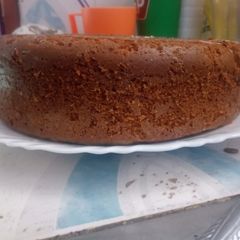 Simple vanilla cake recipe (charcoal jiko baked) A picture of Simple vanilla cake recipe (charcoal jiko baked).