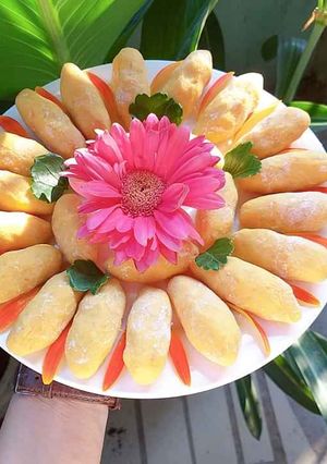 Hình của món Khoai lang kén.