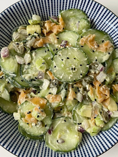 Una foto de Ensalada de pepino