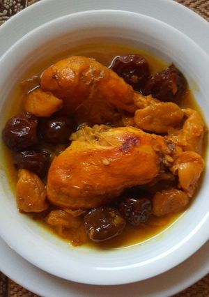 عکسی از دستور آلو مسما