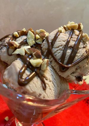 صورة لوصفة ايسكريم النوتيلا 🍫
