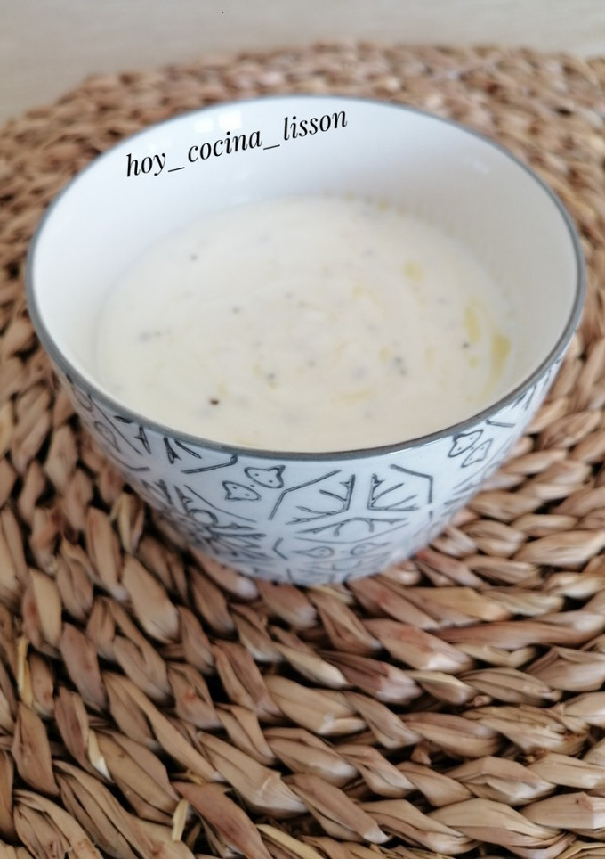 Una foto de Salsa de yogurt