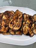Sweet and Savory Marinated Grilled Eggplant