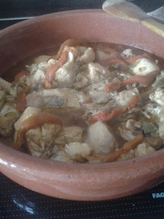 Una foto de Pollo guisado